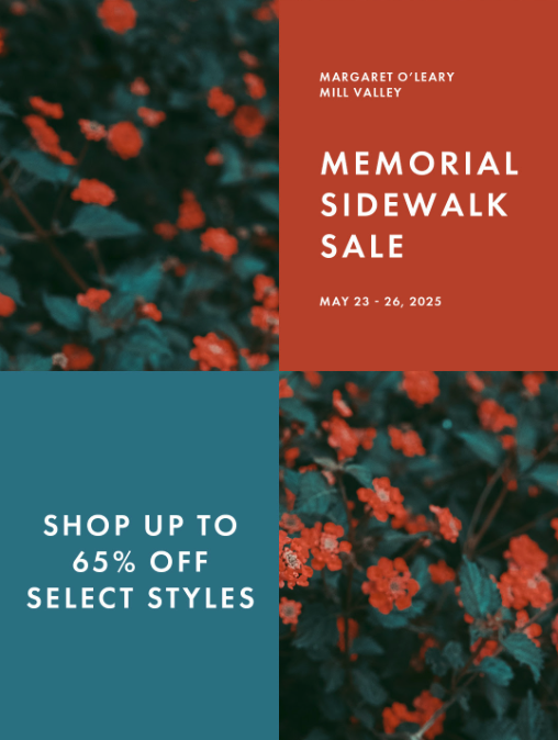 Margaret O’Leary Hosts an Exciting Memorial Sidewalk Sale From May 23-26! Discover Your Next Favourite Pieces for Summer and Beyond, With Exclusive Discounts of up to 65% off Select Items & Her Neighbors Are Also Participating!